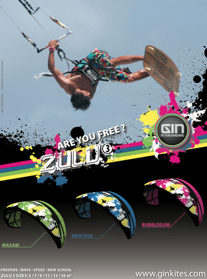 gin, zulu, 3, 2011, kite, kitesurf, snowkite